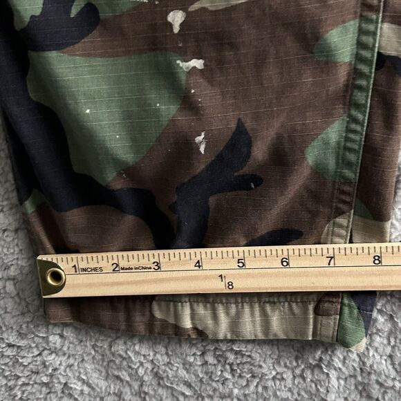 US Army BDU Size M Regular Hot Weather Woodland Camouflage Trouser Combat - Picture 12 of 16